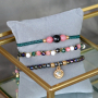 Outstanding jewellery with natural stone faceted beads