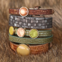 Get inspired: Cuoio bracelets in trendy winter colours