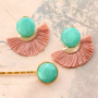 DIY: Making hair accessories and earrings with Polaris Elements cabochons