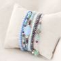 With top faceted beads you can make trendy bracelets and earrings: