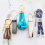 Mix and Match keychain inspiration with DQ European leather and marine cord