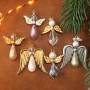 How to make earrings and angels with top faceted and Polaris Elements drop beads:
