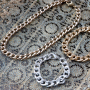 With the new DQ European metal belcher chain you can make these necklaces:
