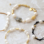 Bracelets with the latest collection of freshwater pearls