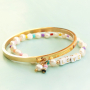 Get inspired and make cheerful und trendy jewellery with letter beads: