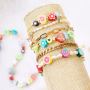 Get started and make colourful jewellery with the new polymer beads 