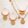 Make this trendy jewellery with the Birth Flower charms 