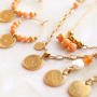 Make this trendy jewellery with the Birth Flower charms 