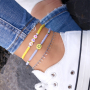 Create the cutest anklets and necklaces with the colourful Katsuki disc beads 