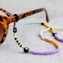 Get started and make trendy necklaces and sunglasses cords with the glass seed beads 