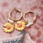 Create summery jewellery with DQ European metal flower charms and connectors 