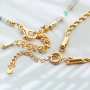 Make stylish necklaces with the Cat&rsquo;s Eye faceted beads and charms 