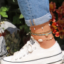 Get inspired by these cheerful summer anklets! 