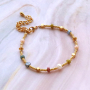 Get creative with rondelle and disc beads in beautiful fall colours