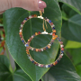 Get creative with these natural stone beads rondelle