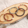 Get creative with these natural stone beads in various colours