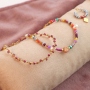 Combine glass seed beads metallic for a beautiful outcome