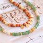 Get creative with natural stone beads disc