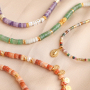 Get creative with natural stone beads disc