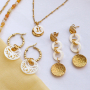 This way you can use shell pendants in your jewellery collection