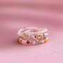 How to make rings with zirconia beads
