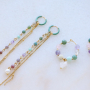 Create gorgeous jewellery with natural stone faceted beads