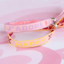 Use this beautiful ribbon for your bracelet collection