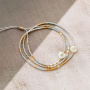 Bracelet inspiration with glass rondelle beads