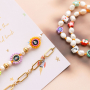 Colourful jewellery inspiration with polymer beads