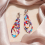 How to design summer earrings with resin pendants own designs