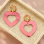 How to use Plexx flowers and hearts in eye-catching earrings