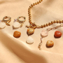 How to use natural stone beads hearts in your collection