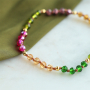 Tips for presenting bracelets with faceted beads