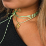 Trendy macram&eacute; bead cord braided for the most beautiful necklaces 