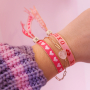 How to design bracelets with ribbon text