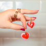 How to design jewellery with DQ Greek ceramic hearts