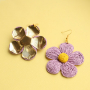 Design necklaces, earrings, and rings with raffia pendants and findings