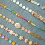 Create beautiful jewellery with our new shell beads
