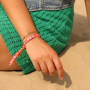 Tips for designing sunglass cords and anklets with ribbon text