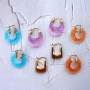 Tips for wearing resin earrings