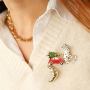 Mix & Match: Create your own festive look with pins and brooches