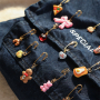 Create joyful bag decorations with Christmas resin pendants