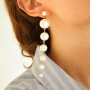 Trendy sparkling glass bead pearl collection