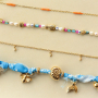 Create summer anklets with stainless steel beads
