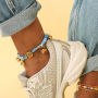 Create summer anklets with stainless steel beads