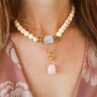 Create stunning jewellery with natural stone beads and pendants