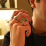 Get inspired with stainless steel rings for men