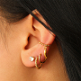 Statement collection with BY31&reg; earcuffs with loop(s) and spiral earrings
