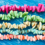 Inspiration with shell beads and elastic cord