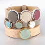 Polaris Cuoio bracelets made of beautiful Cuoio leather